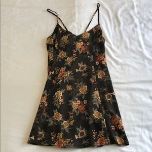 Flower mini dress